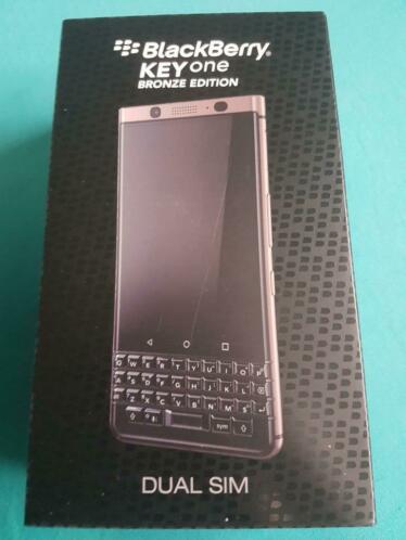 NIEUW Blackberry Keyone DUAL SIM Bronze limited, geseald