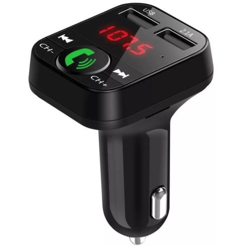 (Nieuw) Bluetooth FM transmitter - Carkit - USB - SD