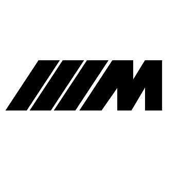 Nieuw  BMW M Power Logo Stickers 