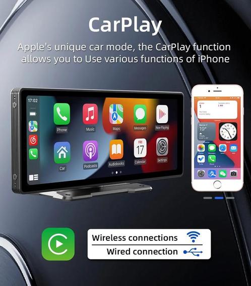 Nieuw CarPlayAndroid Auto scherm Radio Navigatie Nieuw