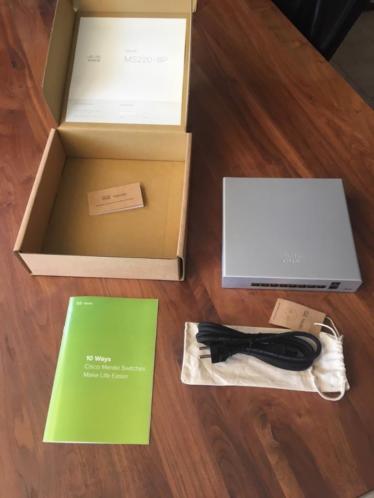 NIEUW Cisco Meraki MS220-8P Switch