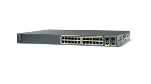 Nieuw Cisco WS-C296024PC-L PoE 10100 mbit sw