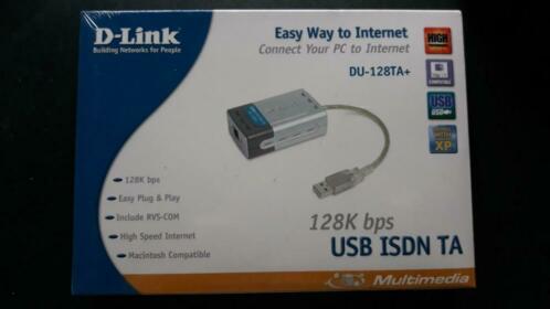 Nieuw D-Link USB ISDN TA