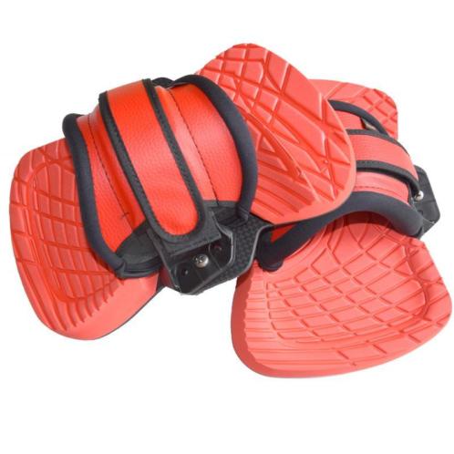 NIEUW Fluid Feather Lite bindingen (Pads  straps) Red