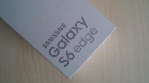 NIEUW Geseald Samsung galaxy S6 Edge 128 GB pearl white wit