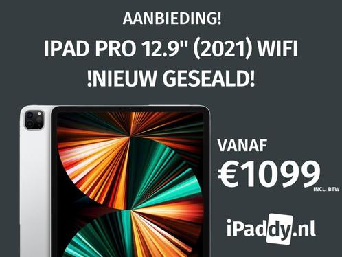 Nieuw Gesealde iPad Pro 12.9 2021 - incl Apple garantie