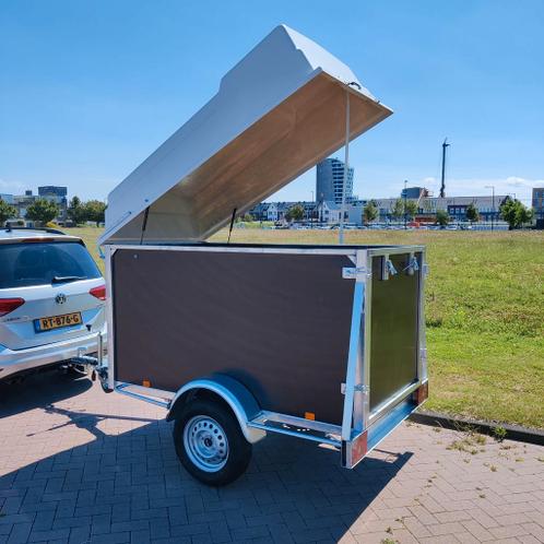 NIEUW Gesloten aanhanger Bagagewagen met hefdak