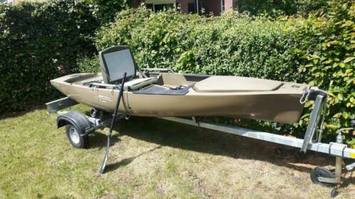 Nieuw Hobie pro Angler kano kayak nooit gebruikt met trailer