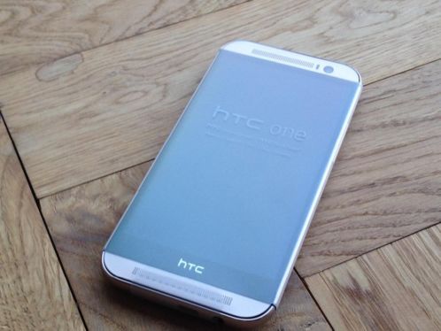 NIEUW HTC One M8 Goud  22m Garantie  Hoesje 449,-