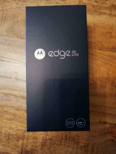 Nieuw in doos Motorola edge 20 lite 5 G 275 euro