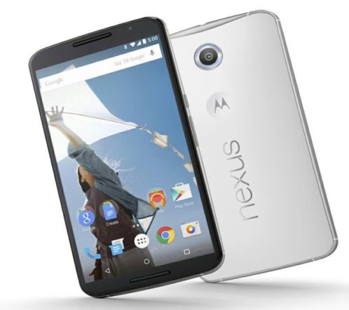 Nieuw in doos Mototola nexus 6 32gb white op android M