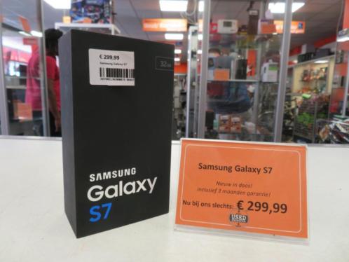 NIEUW IN DOOS - Samsung Galaxy S7 - 32GB - Met garantie