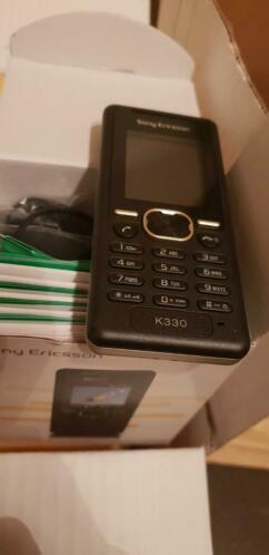 Nieuw in doos Sony Ericsson K330 Gold Discontinued