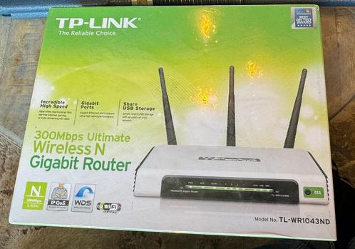 Nieuw in doos. TP-Link TL-WR1043ND wifi versterker router