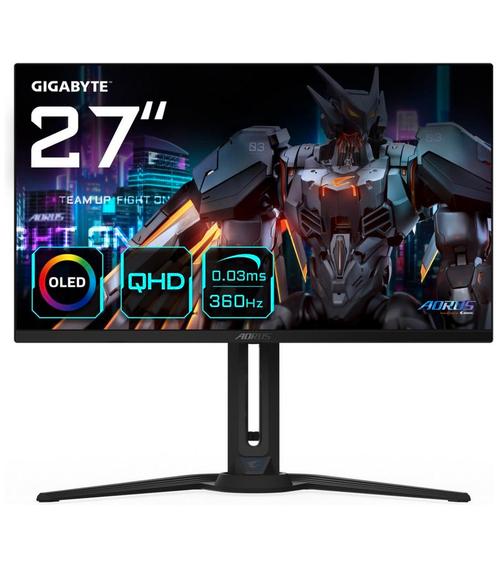 NIEUW IN DOOSgt Gigabyte AORUS FO27Q3 27quot Quad HD 360Hz OLED