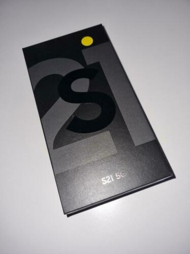 Nieuw in gesealde doos Samsung S21 5G 256GB zwart