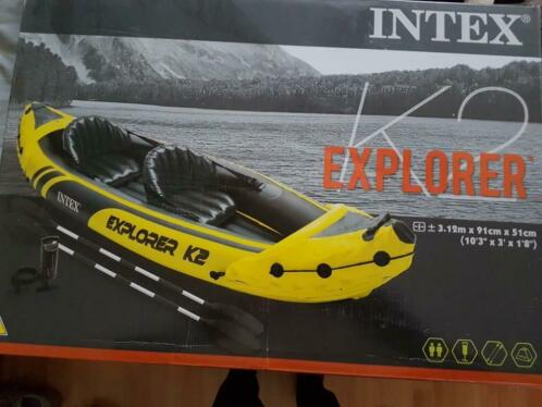 NIEUW Intex explorer K2 2-persoons Kayak 