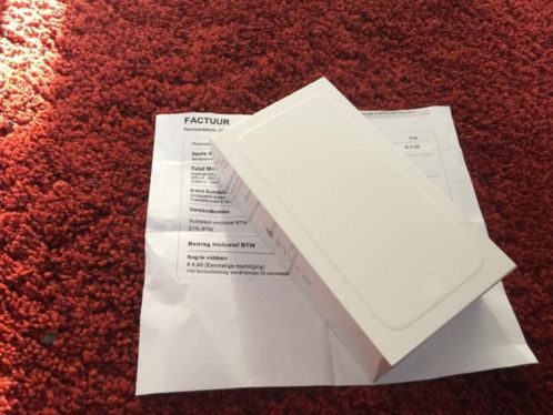 NIEUW iPhone 6 128GB Space Grey  garantie  Aankoopbon