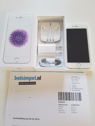 Nieuw iphone 6 , met factuur nu 444,00 euro.