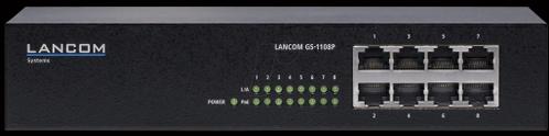Nieuw LANCOM GS-1108P (Professionele PoE Switch.)