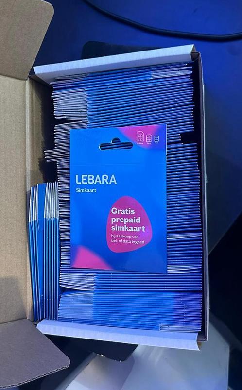 Nieuw Lebara Simkaarten geldig tot eind 2025