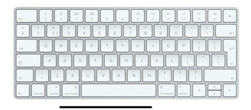 Nieuw MacBook Magic Keyboard (Apple originele)