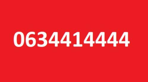 NIEUW  Makkelijk telefoonnummer  0634414444