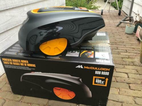 Nieuw McCullogh ROB R600 robot grasmaaier twv EUR 799