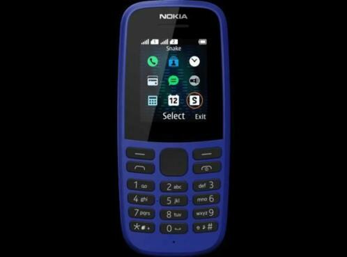 Nieuw Nokia 105 met beltegoed en simkaart