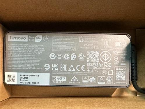 NIEUW OEM Lenovo 65W USB-C adapter  EU snoer