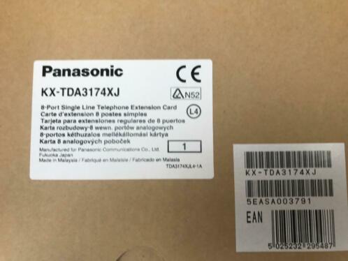 NIEUW Panasonic KX-TDA3174 TDA3174 SLC8 TDA15 TDA30 factuur