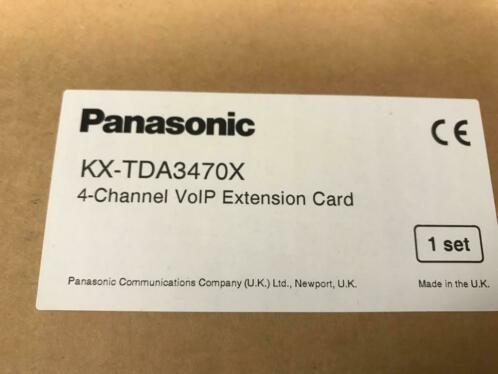 NIEUW Panasonic KX-TDA3470 TDA3470 4 channel VOIP card