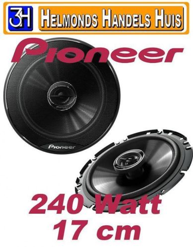 Nieuw PIONEER TSG1732 twee 17cm 240 Watt auto luidsprekers