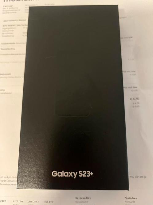 Nieuw Samsung Galaxy S23 plus met factuur