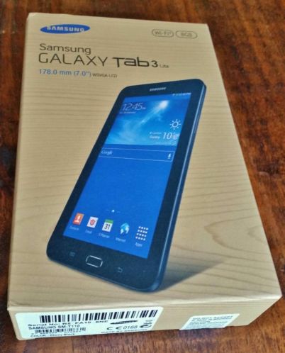 Nieuw - Samsung Galaxy Tab 3 Lite zwart - met Garantie