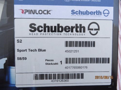 NIEUW.. Schuberth S-2 Sport Tech 