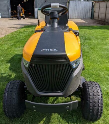 NIEUW STIGA ESTATE E-RIDE C300 ACCU ZITMAAIER MULCHOPVANG
