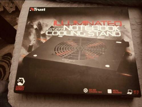 Nieuw Trust illuminated GXT277 Notebook Cooling Stand