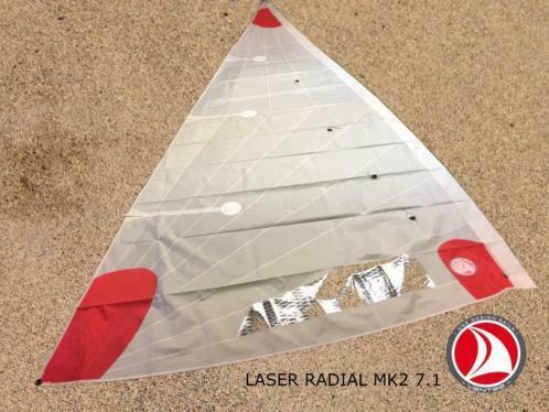 NIEUW Ventoz Laser Standard MK2 Zeil COMPLEET (7.1 m2)