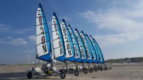 NIEUW Ventoz Strandzeil 5.5 m2 voor blokarten