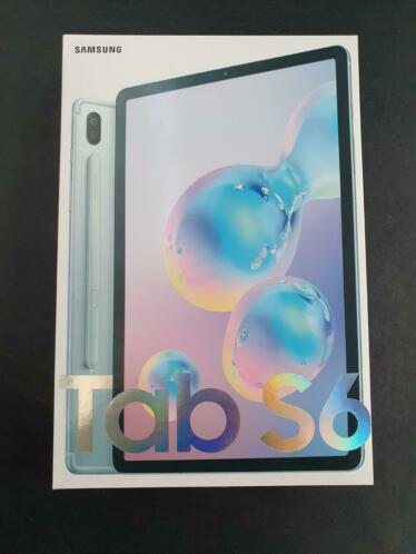 Nieuw verzegeld Samsung Galaxy Tab S6 128gb blue