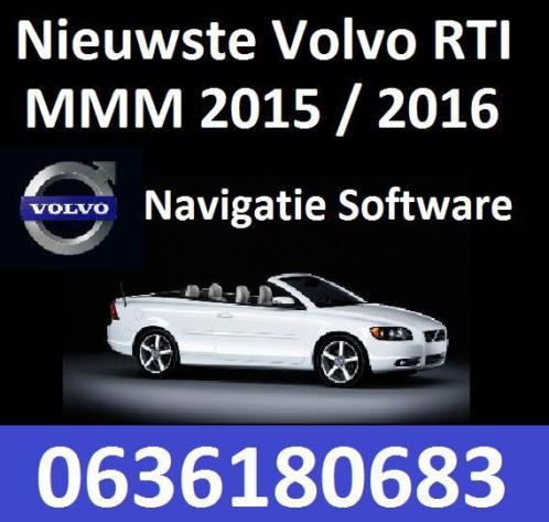 NIEUW Volvo RTI MMM 2016 navigatie kaartupdate DVD s CD s