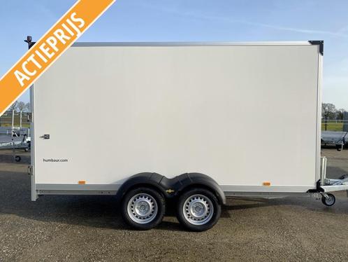 NIEUW XL 407cm Humbaur gesloten aanhangwagen AANBIEDING