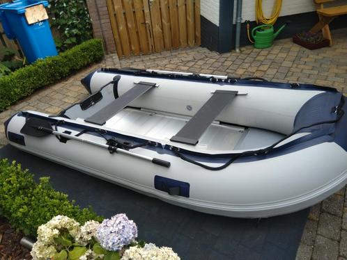 Nieuwe ( 2024 ) rubberboot 320 cm aluminium vloer