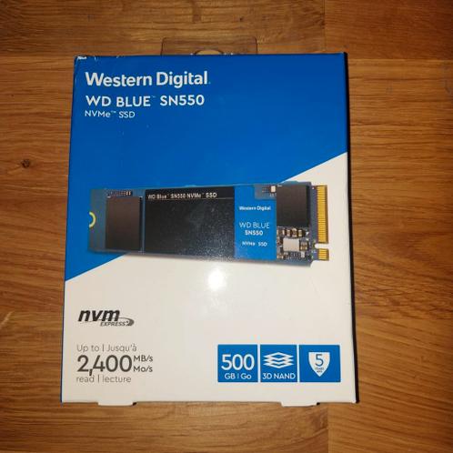 Nieuwe 500GB WDblue SSD NVMe