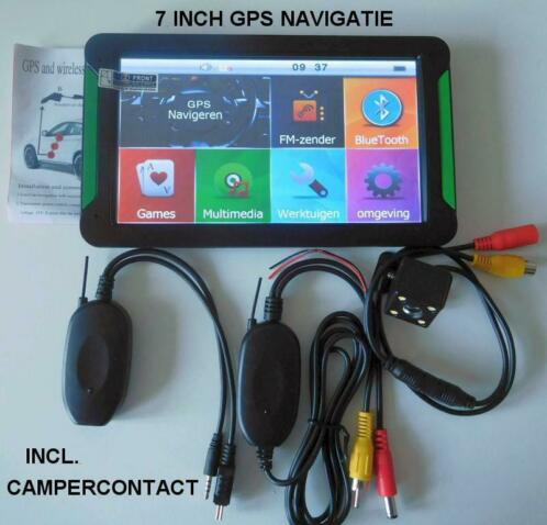 Nieuwe 7 of 9 inch GPS Navigaties met Achteruitrijcamera