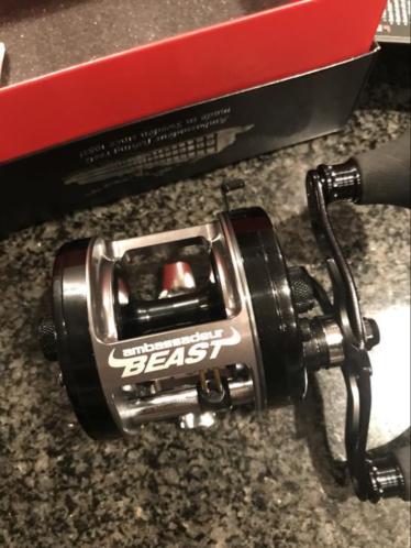 nieuwe abu garcia ambassadeur 5501 beast  oersterk  top