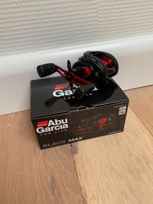 Nieuwe Abu Garcia Black Max LH reelmolen, 5 lagers