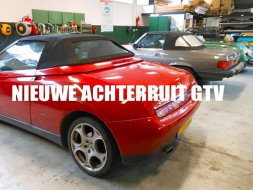 Nieuwe achterruit Alfa GTV Spider (achterraam, ruitje)