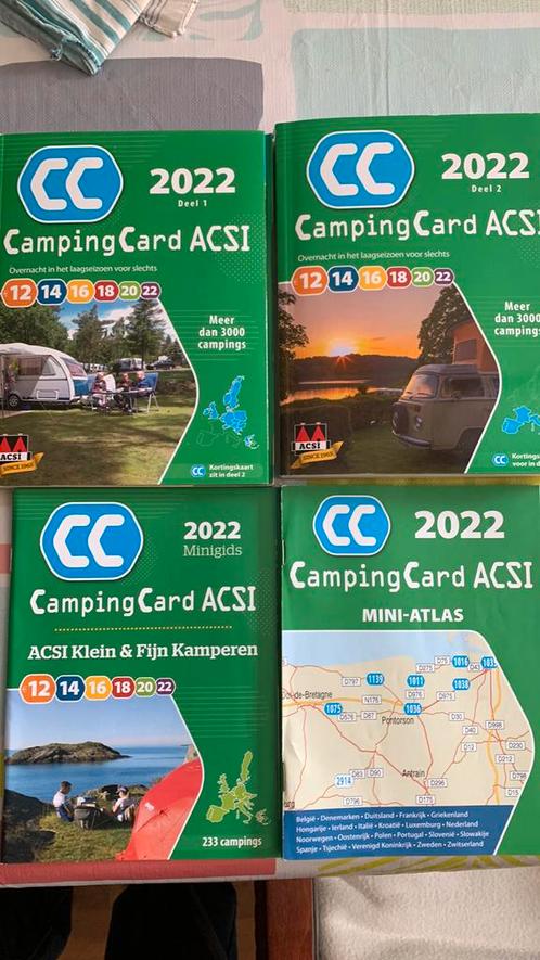 Nieuwe Acsi campingboeken 2022